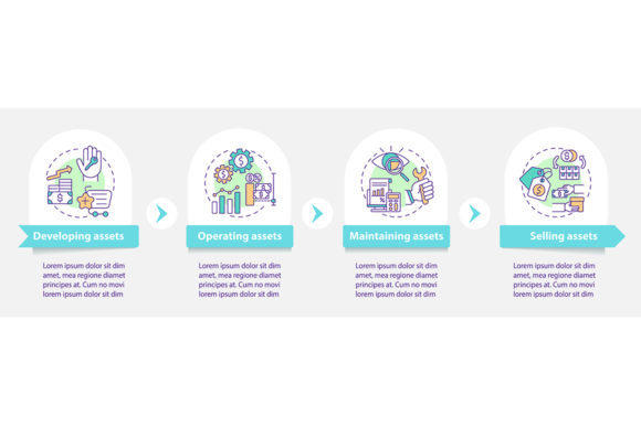 Asset Control Components Infographic for Modern Web Design