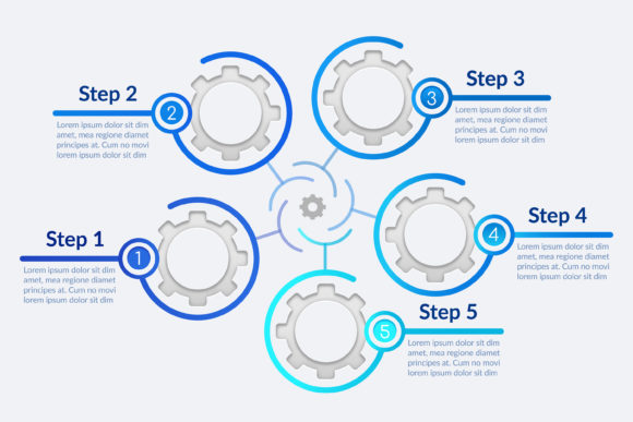 Automatization Vector Infographic Graphics