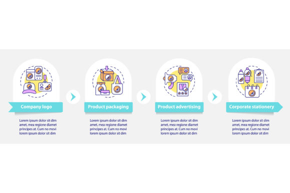 Brand Touchpoints Vector Template Graphics
