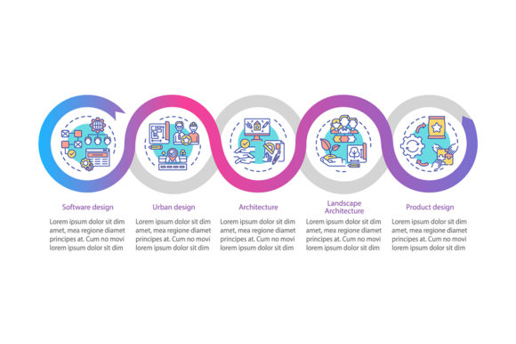 Co-design Fields Vector Infographic Graphics