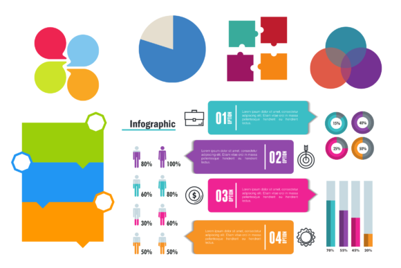 Infographic Element Collection 1: Graphics & Infographics