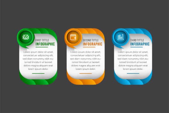 Three Option Infographic Template: Smart Graphics for Local Branding